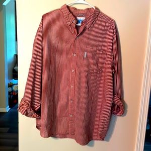 Columbia button down 100% cotton size XL in awesome shape